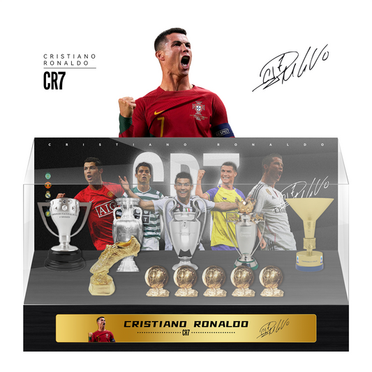 CR7 Football Championship Trophy Display Case V1 DATND TANTD