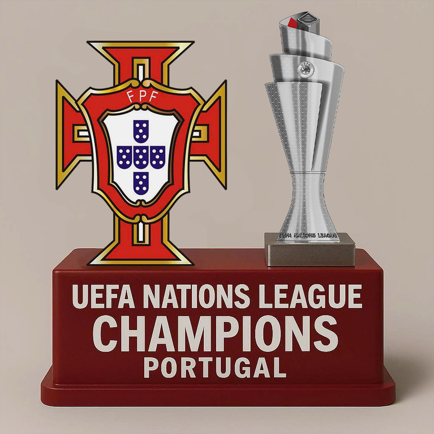 CR7 x Portugal Acrylic Plaque V5 DATND TANTD
