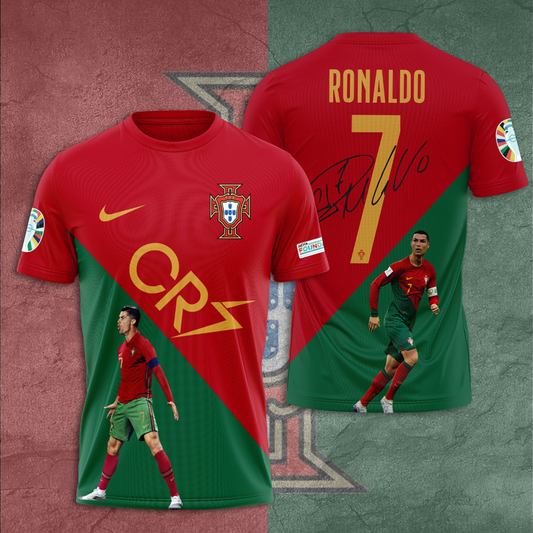 CR7 x Portugal National Football Team 3D Apparel V9 DATND TANTD