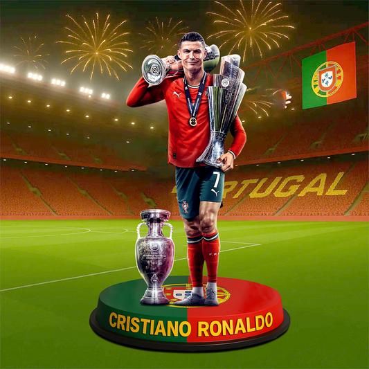 CR7 x Portugal National Football Team Acrylic Plaque V3 NDD DVT