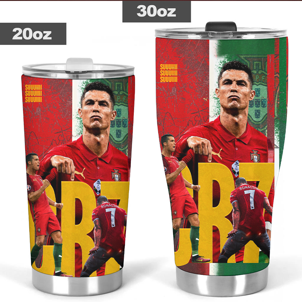 Cristiano Ronaldo x Portugal National Football Team Tumler Cup DDTTTV