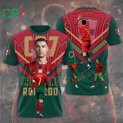 Cristiano Ronaldo x Portugal National Football Team V2 Shirt DDTCTND