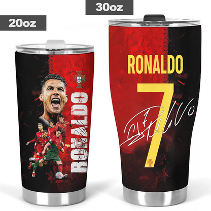 Cristiano Ronaldo x Portugal National Football Team V2 Tumler Cup DDTTTV