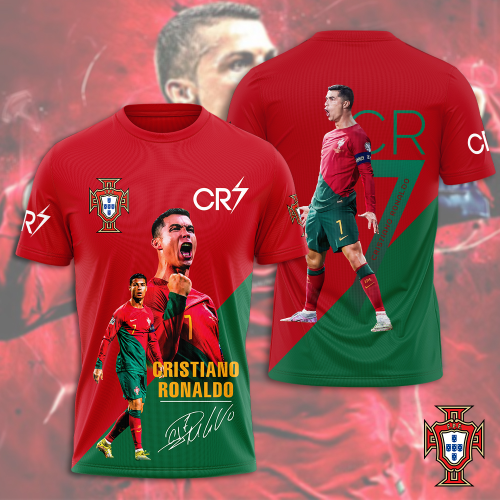 Cristiano Ronaldo x Portugal National Football Team V3 Shirt DDTCTND