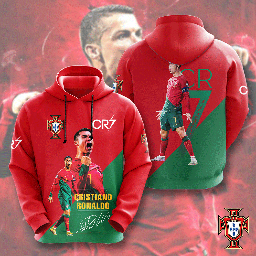 Cristiano Ronaldo x Portugal National Football Team V3 Shirt DDTCTND