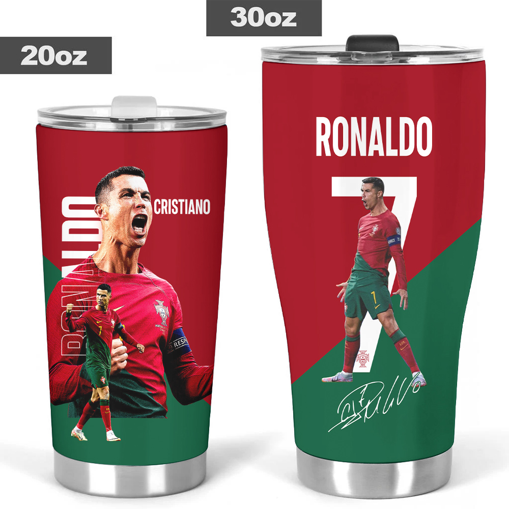 Cristiano Ronaldo x Portugal National Football Team V3 Tumler Cup DDTTTV