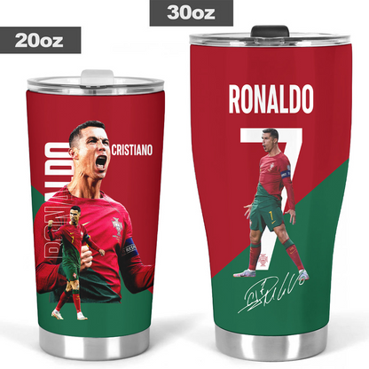 Cristiano Ronaldo x Portugal National Football Team V3 Tumler Cup DDTTTV