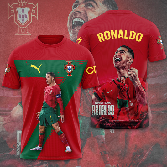 Cristiano Ronaldo x Portugal National Football Team V4 Shirt DDTCTND