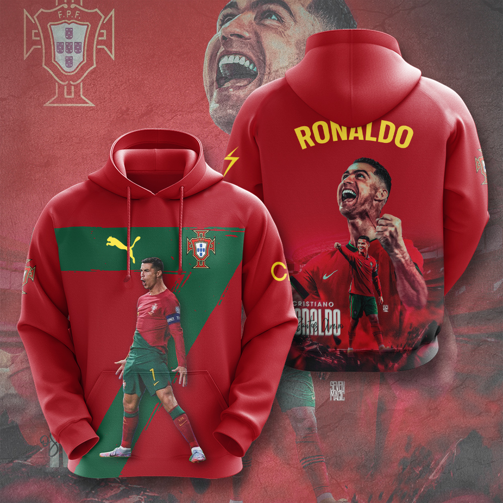 Cristiano Ronaldo x Portugal National Football Team V4 Shirt DDTCTND