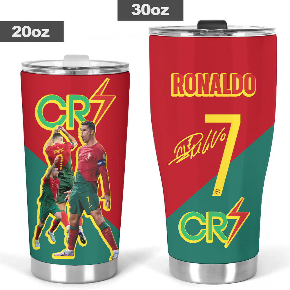 Cristiano Ronaldo x Portugal National Football Team V4 Tumler Cup DDTTTV