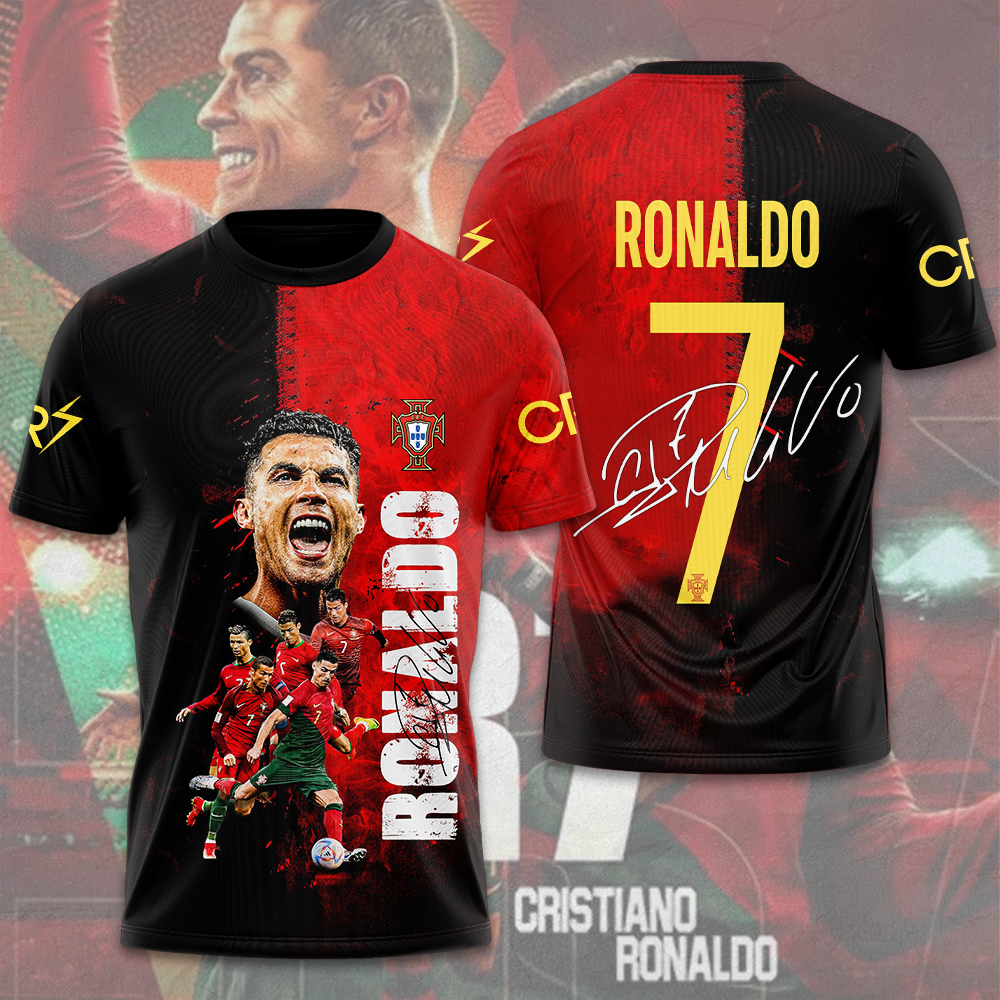 Cristiano Ronaldo x Portugal National Football Team V6 Shirt DDTTTV