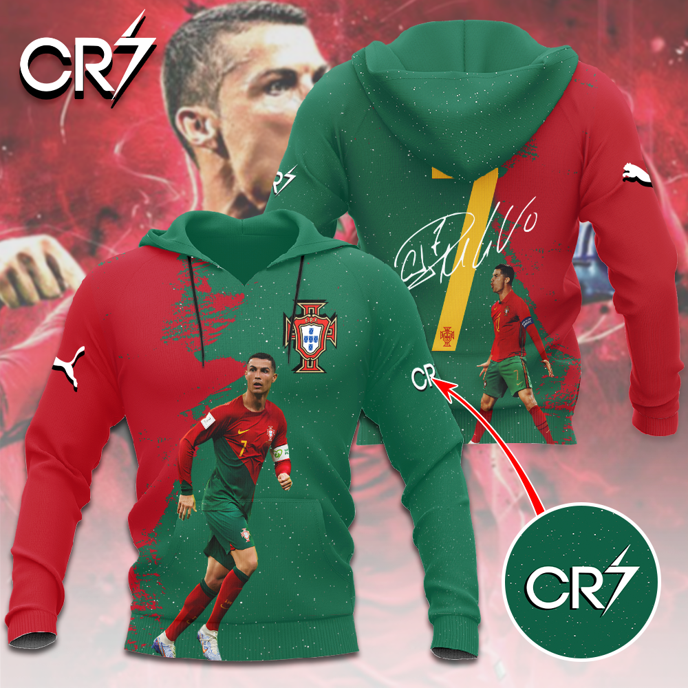 Cristiano Ronaldo x Portugal National Football Team V7 Shirt DDTTTV