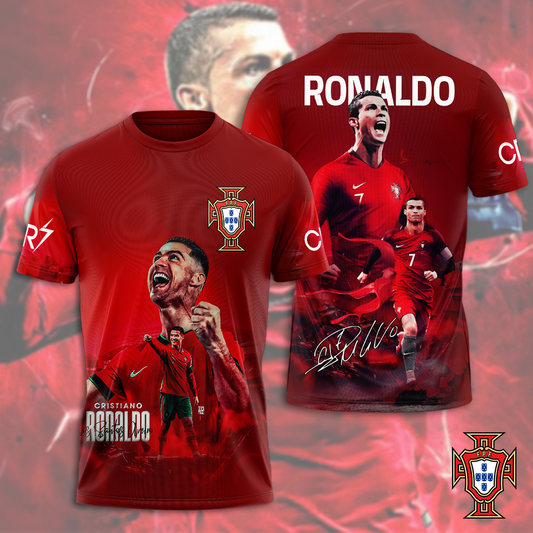 Cristiano Ronaldo x Portugal National Football Team V8 Shirt DDTTTV
