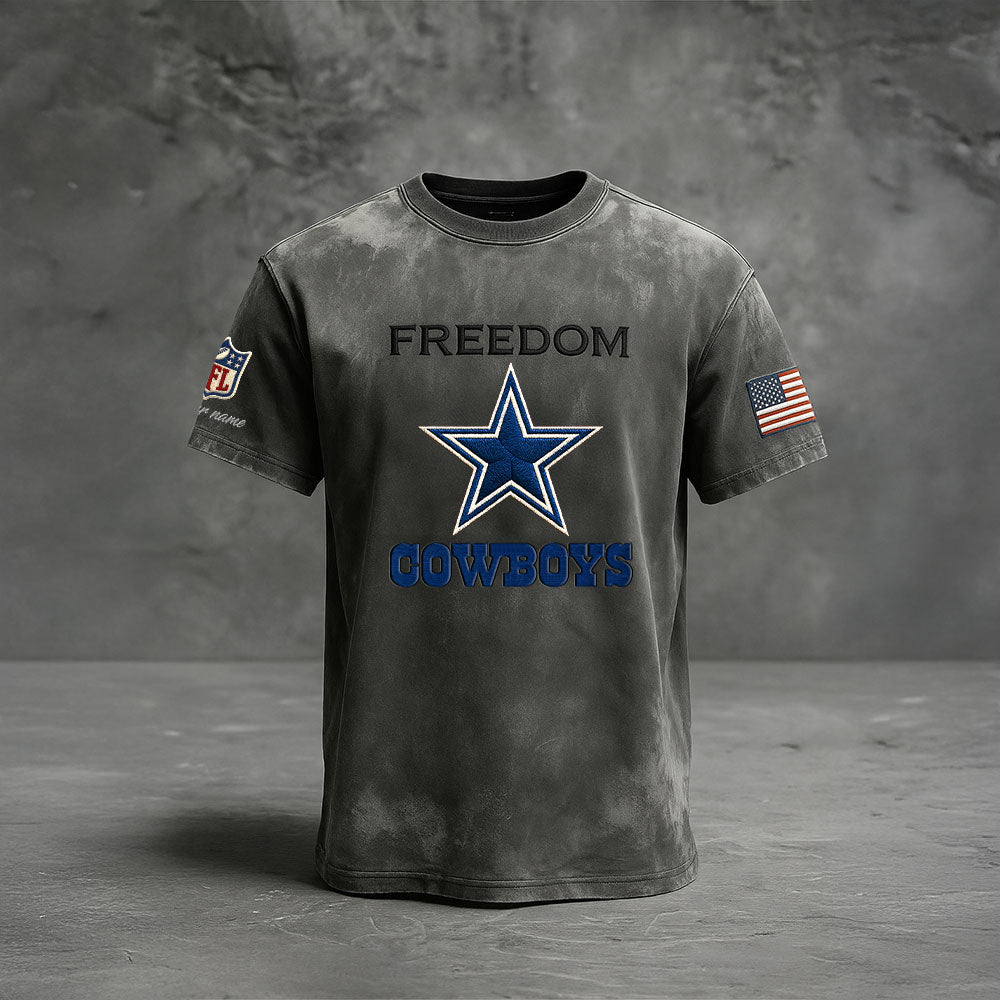 DAL Premium NFL The Freedom Washed Tee DatND DVT