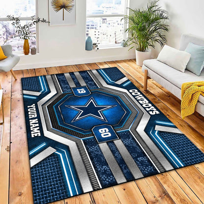 DAL x NFL Custom Rug DatND DVT