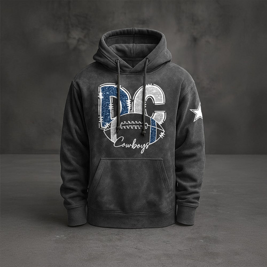 DAL x NFL Embossed Hoodie DatND THUONGNH