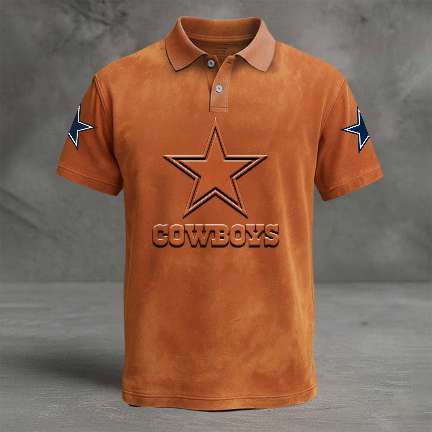 DAL x NFL Embossed Polo Shirt DATND TANTD