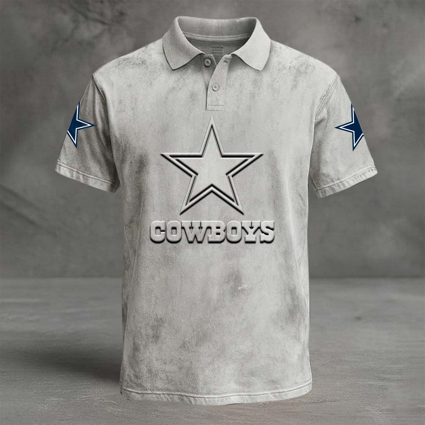 DAL x NFL Embossed Polo Shirt DATND TANTD