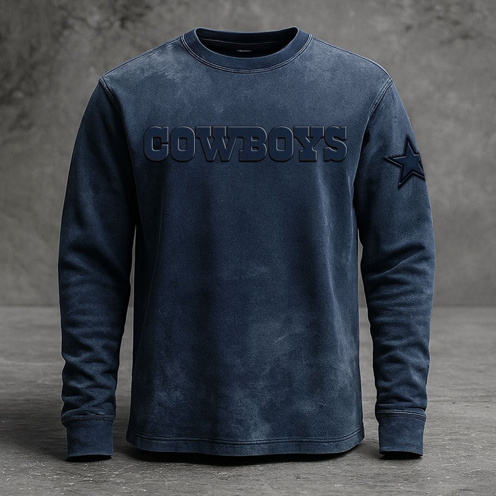 DAL x NFL Embossed SweatShirt DATND TANTD KAN