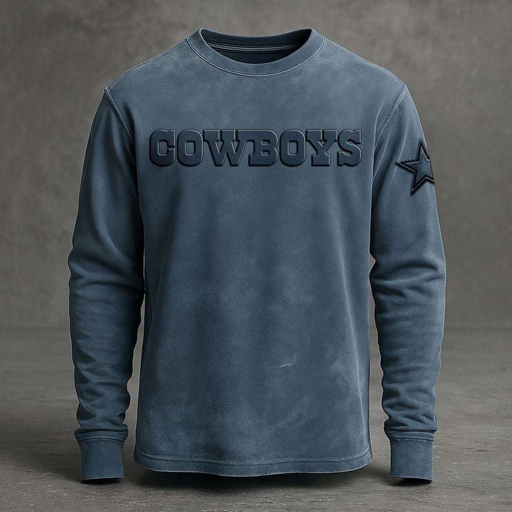 DAL x NFL Embossed SweatShirt DATND TANTD KAN