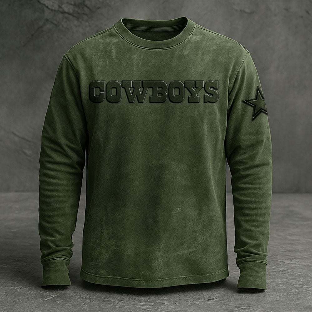 DAL x NFL Embossed SweatShirt DATND TANTD