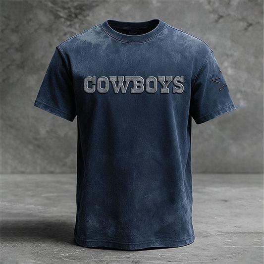 DAL x NFL Embossed Tshirt DATND TANTD
