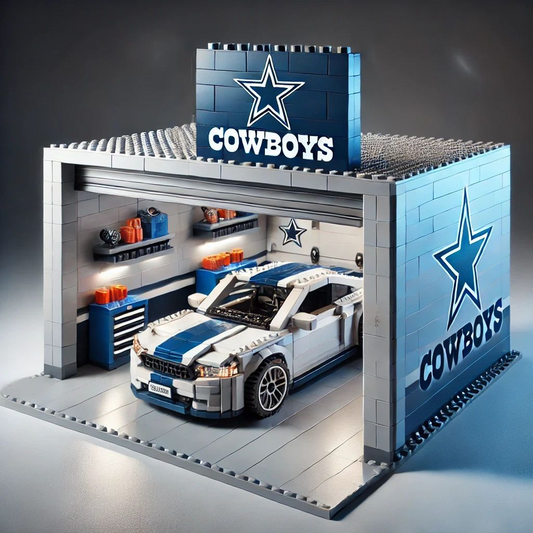 DAL x NFL Garage Building Blocks Set DATND TANTD