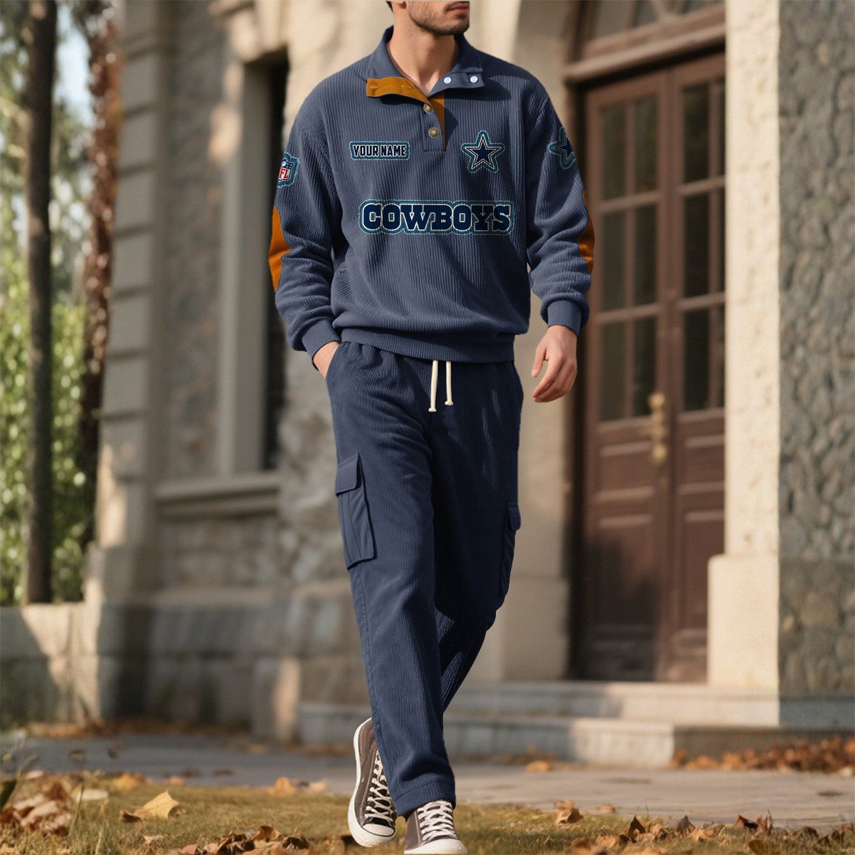 DAL x NFL Men's Corduroy Sweatshirt 1011 DatND DVT