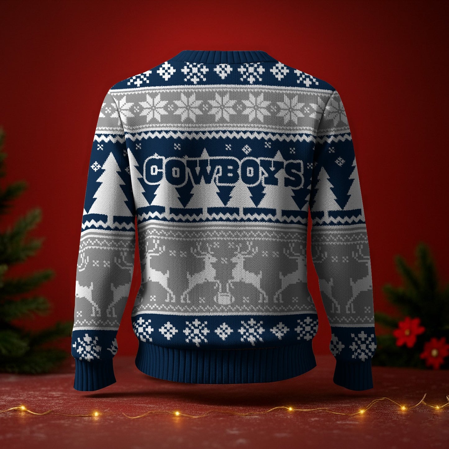DAL x NFL Premium Ugly Christmas Sweater DatND DVT