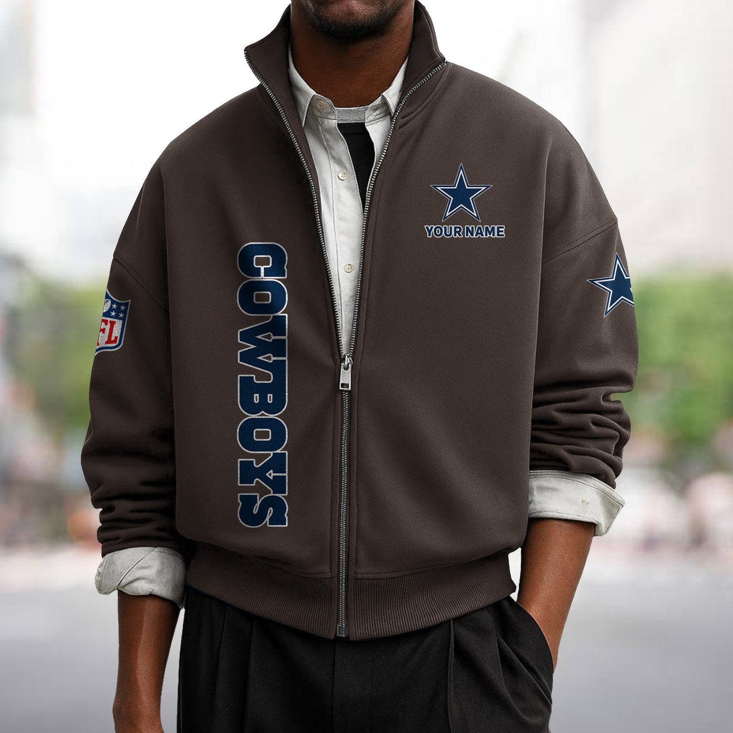 DAL x NFL Sweatshirt Full Zip DATND TANTD