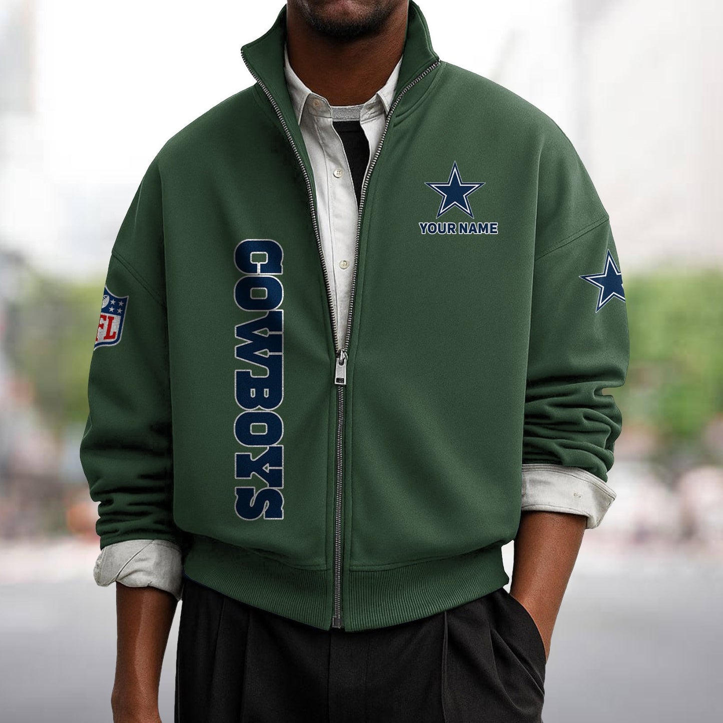DAL x NFL Sweatshirt Full Zip DATND TANTD