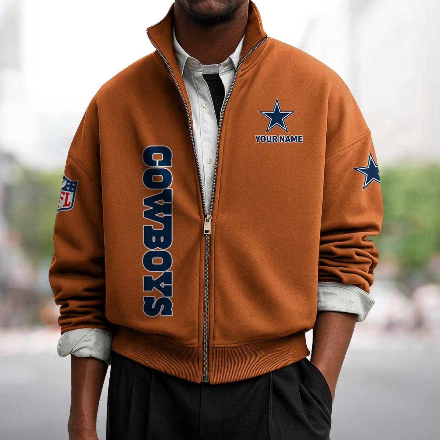 DAL x NFL Sweatshirt Full Zip DATND TANTD