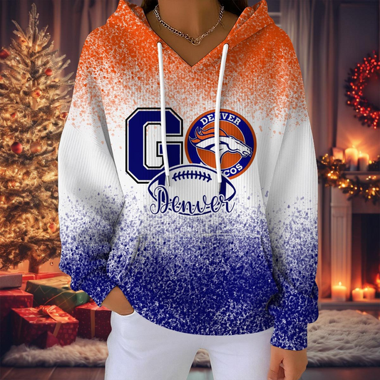 DB NFL Women Hooded Sweatshirt DDT NTL