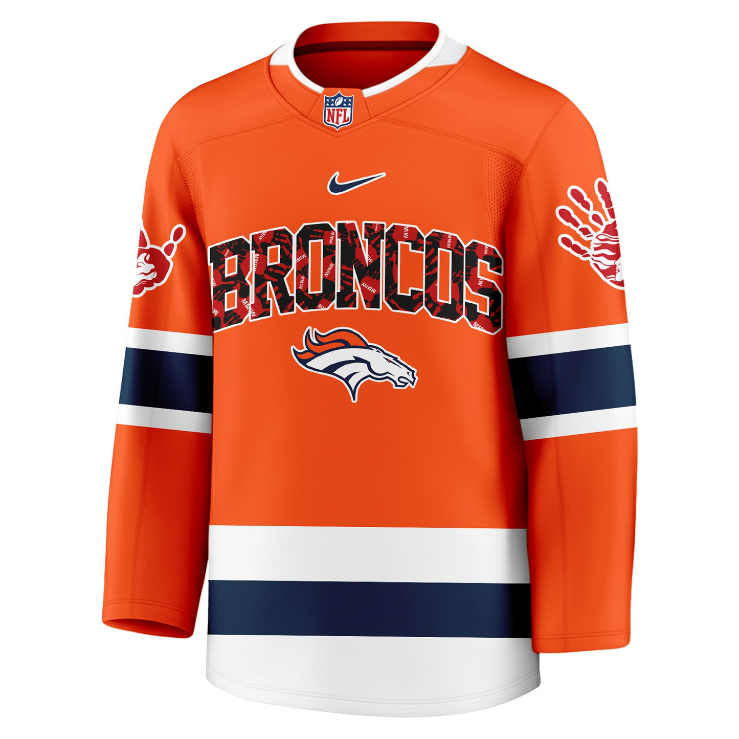 DB Premium NFL MMIW Awareness Long Jersey DDT 101125 NTL