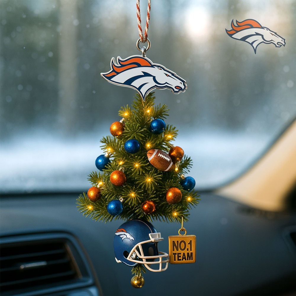 DB Premium NFL No.1 Team Christmas Car Hanging Ornament DDT HLPHUONG