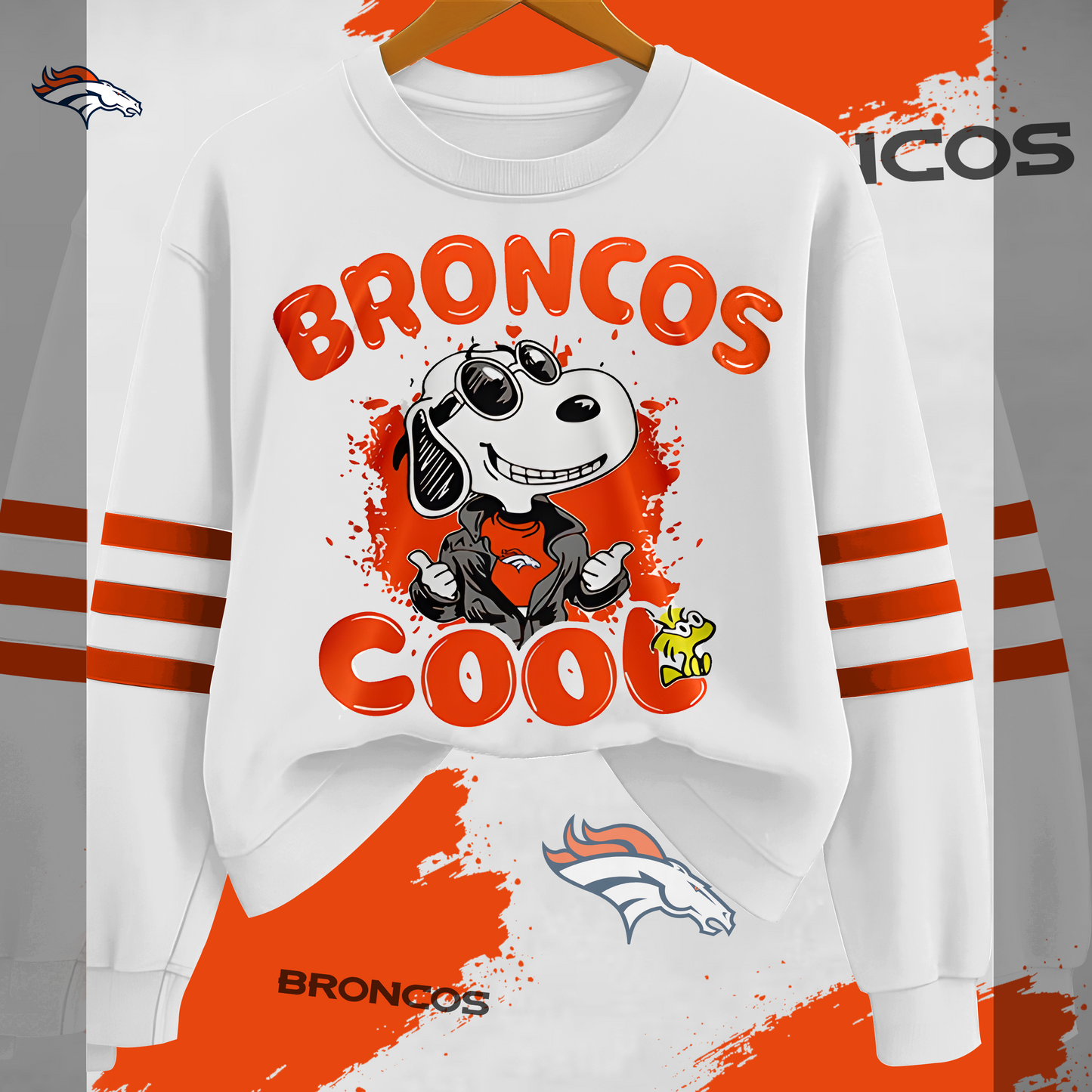 DB Premium NFL Snoopy Cool Sweatshirt DDT  HLPHUONG