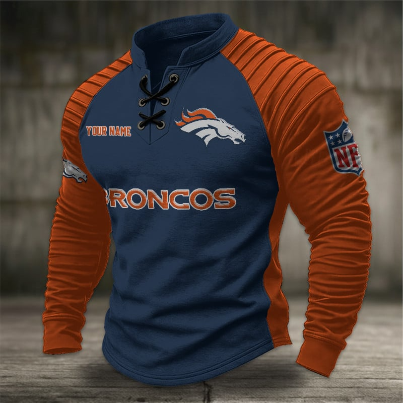 DB x NFL Men Stand Collar Long Sleeve Top DDT  CTND