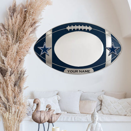 DC Custom NFL Wall Mirror Decor For Fan DDT CTND
