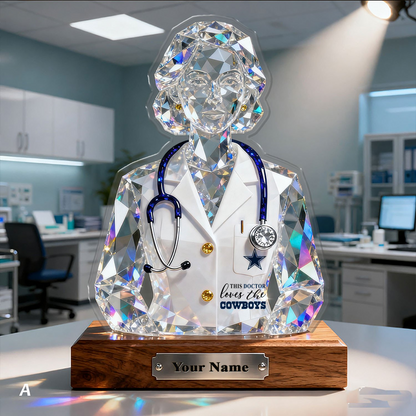 DC Premium NFL Doctor Crystal Style Desktop Ornament DDT 101125 HLPHUONG