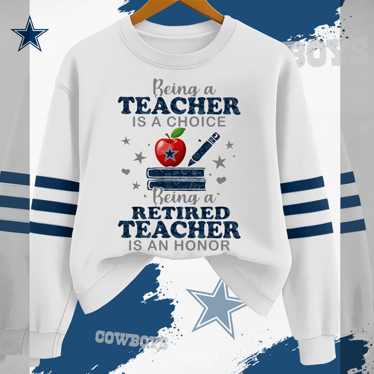 DC Premium NFL Teacher Honor 3D Sweatshirt DDT HLPHUONG