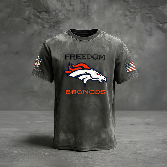 DEN Premium NFL The Freedom Washed Tee DatND DVT
