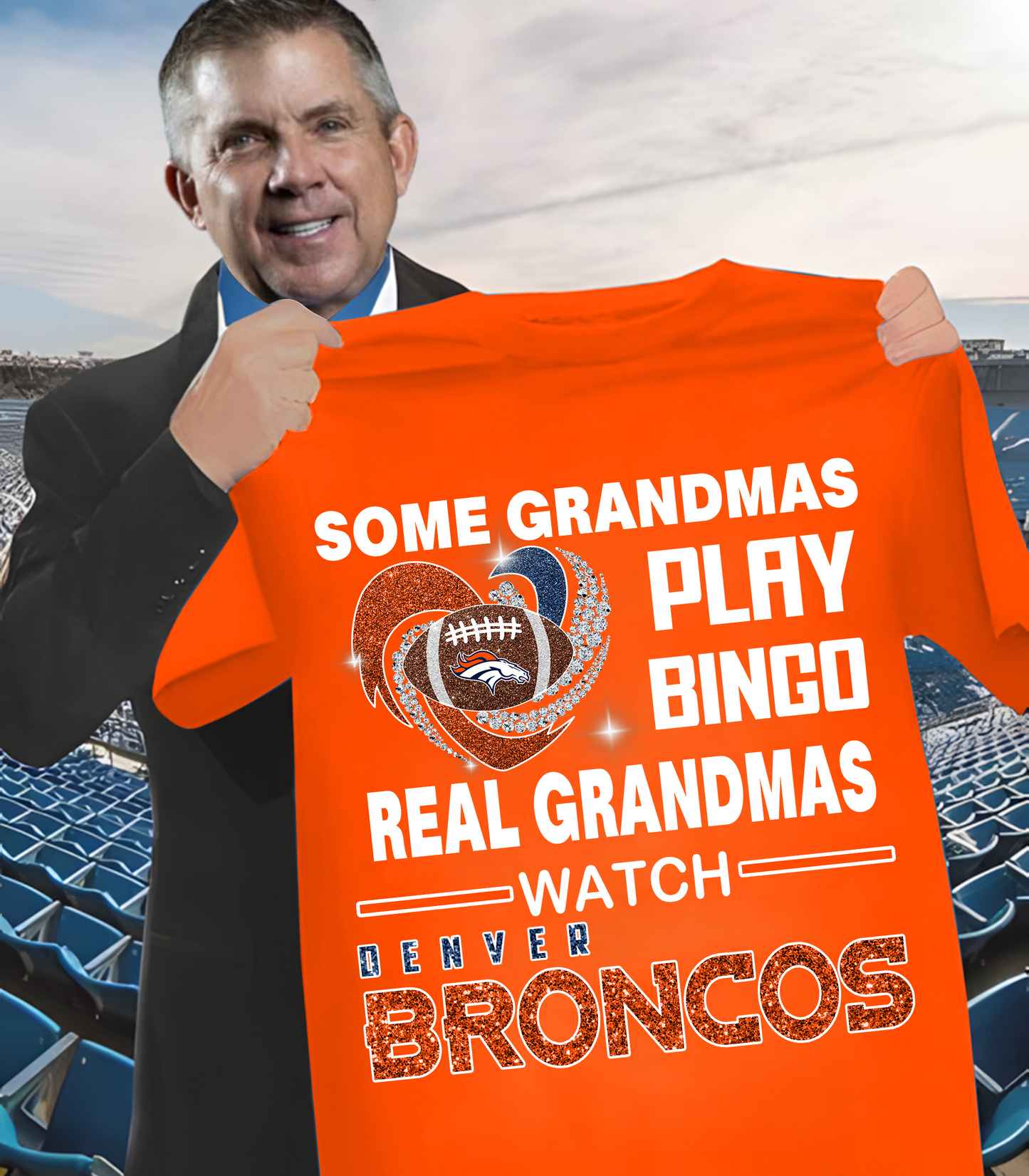DEN X NFL some grandmas play bingo real grandmas wach DATND THUONGNH