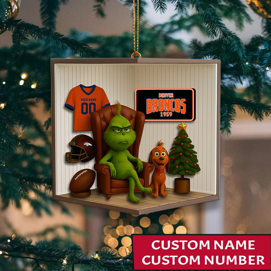 DEN x NFL Christmas Ornament DatND DVT