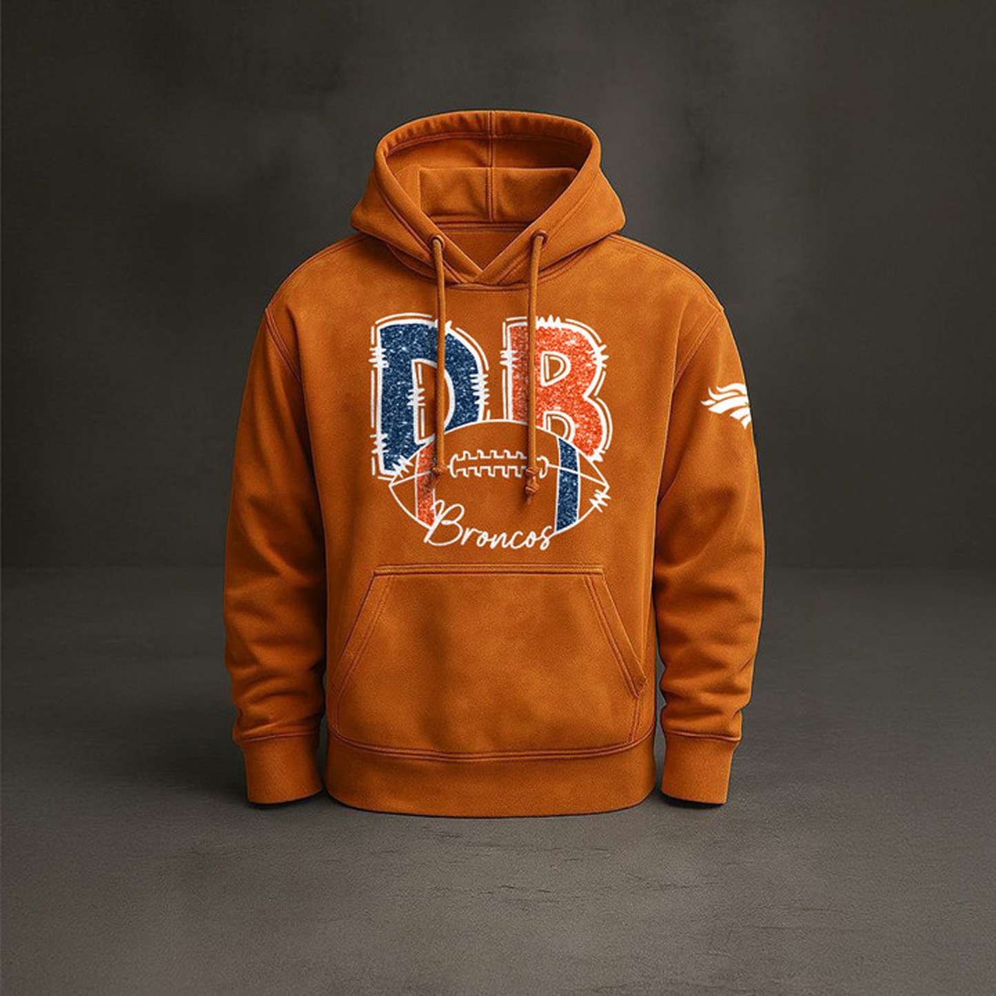 DEN x NFL Embossed Hoodie DatND THUONGNH