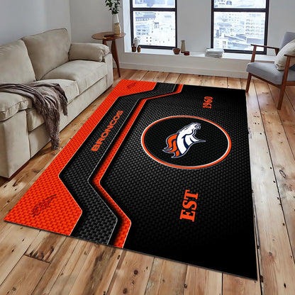 DEN x NFL Modern Sports Living Room Rug DatND DVT