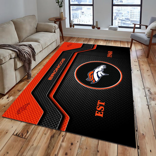 DEN x NFL Modern Sports Living Room Rug DatND DVT