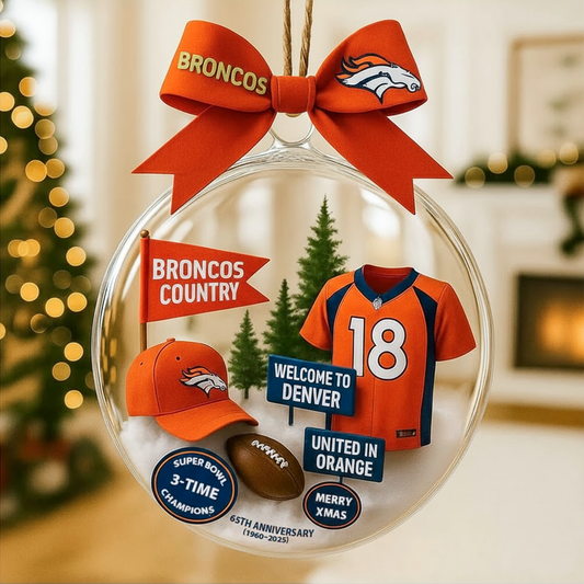 DEN x NFL Premium Ornament 1011 DatND DVT