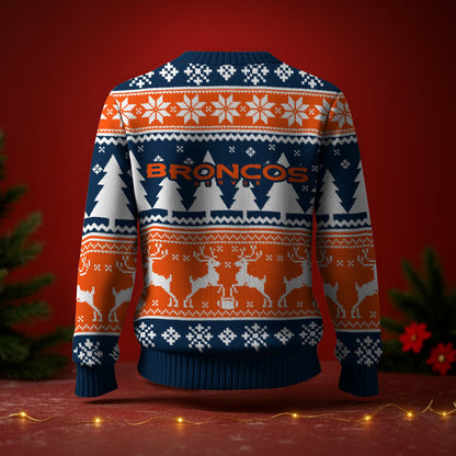DEN x NFL Premium Ugly Christmas Sweater DatND DVT