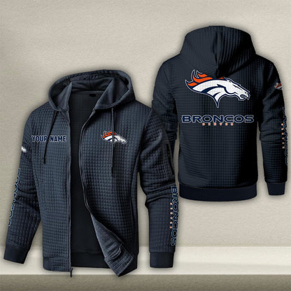 DEN x NFL Quilted Zip Hoodie DatND DVT