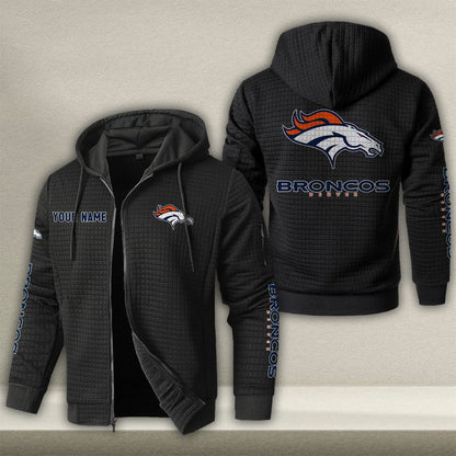 DEN x NFL Quilted Zip Hoodie DatND DVT